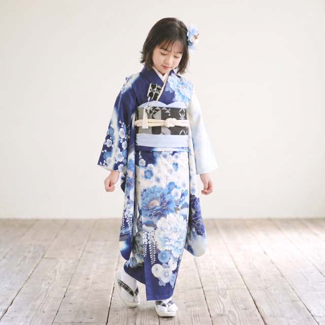 7歳女の子着物レンタル商品画像