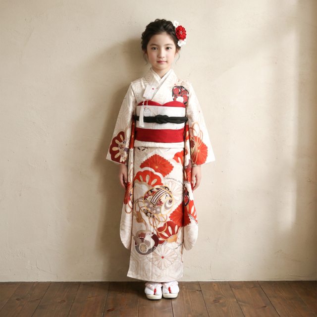 7歳女の子着物レンタル商品画像