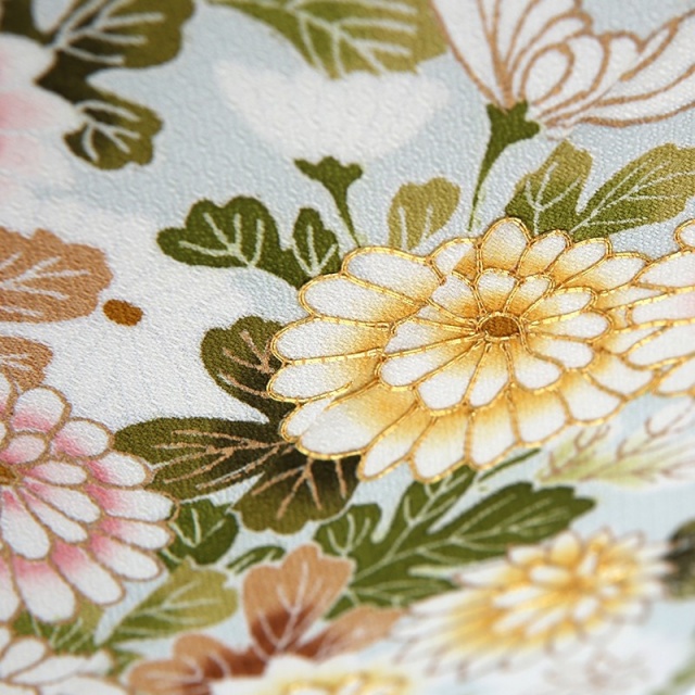 訪問着 四季草花の彩/mtu_80 