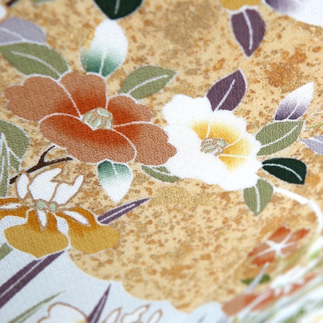 冬のお着物生活応援♪30％OFFクーポン配布中 訪問着 地紙に上品な花  