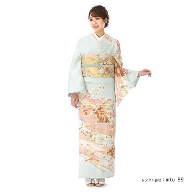 訪問着 雲取りに貝桶/mtu_89 