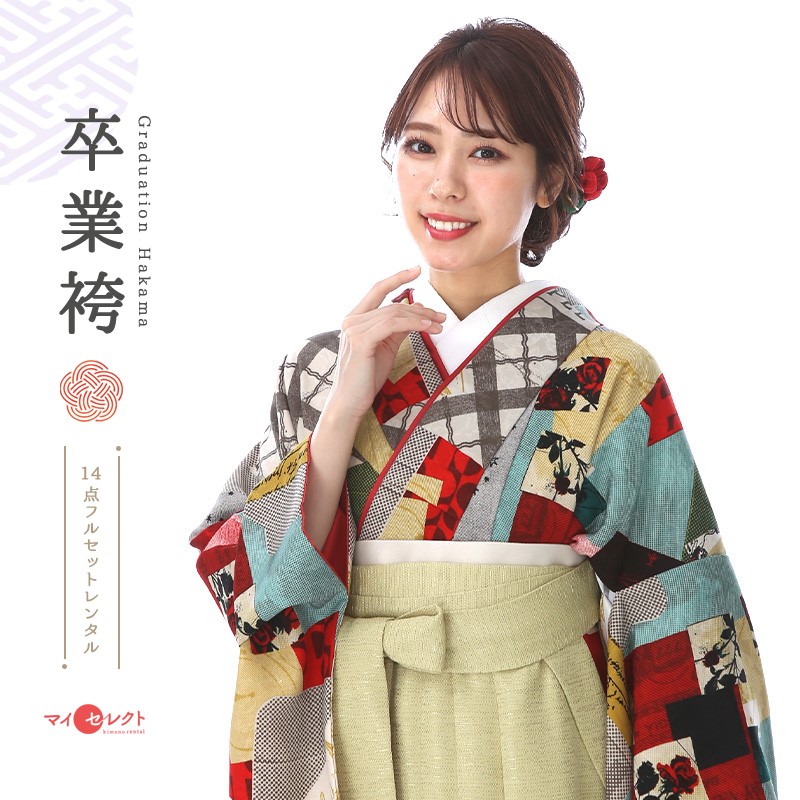 卒業式着物袴商品画像