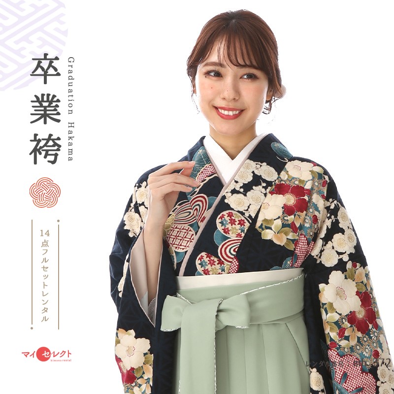 卒業式着物袴商品画像