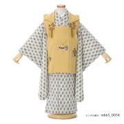 3歳男の子被布着物画像