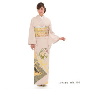 色留袖　桂由美　琳派白梅 / miit_114
