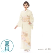 miit_1901 色留袖　単衣　道長取り花文唐草