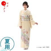 単衣夏用の色留袖｜着物レンタルのマイセレクト