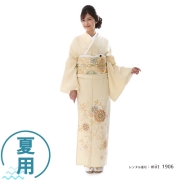 miit_1906 色留袖　単衣　天平唐花文