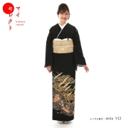 北288　花筏に鶴／ mito_132