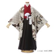 3歳男の子袴着物画像