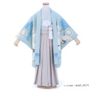 5歳男の子袴着物画像