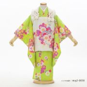 3歳女の子被布着物画像