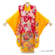 3歳女の子被布着物画像