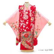 3歳女の子被布着物画像