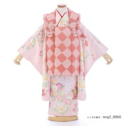 3歳女の子被布着物画像