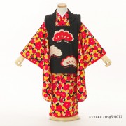 3歳女の子被布着物画像