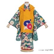 3歳女の子被布着物画像