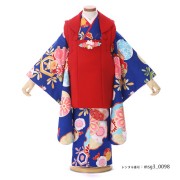 3歳女の子被布着物画像