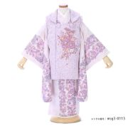 3歳女の子被布着物画像