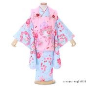 3歳女の子被布着物画像