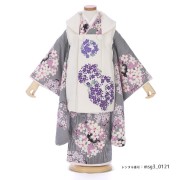 3歳女の子被布着物画像