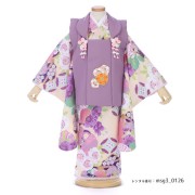 3歳女の子被布着物画像