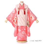 3歳女の子被布着物画像