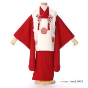 3歳女の子被布着物画像