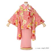 七五三着物レンタル3歳女の子のブランド：紅一点(正絹)｜着物レンタル