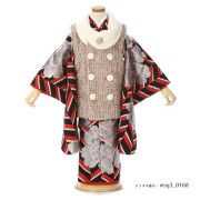 3歳女の子被布着物画像