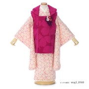 3歳女の子被布着物画像