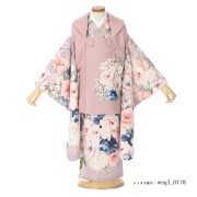 3歳女の子被布着物画像