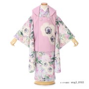 3歳女の子被布着物画像