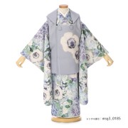 3歳女の子被布着物画像