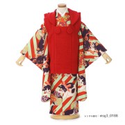 3歳女の子被布着物画像