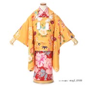 3歳女の子被布着物画像