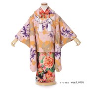 3歳女の子被布着物画像