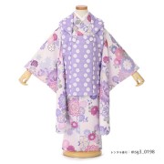 3歳女の子被布着物画像