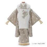 3歳女の子被布着物画像