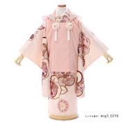 【美品】3歳　七五三　着物　紅一点　正絹被布 七五三着物レンタル3歳女の子のブランド：紅一点(正絹)｜着物