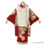 3歳女の子被布着物画像