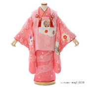 3歳女の子被布着物画像