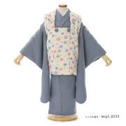 3歳女の子被布着物画像