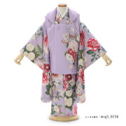 3歳女の子被布着物画像