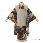 3歳女の子被布着物画像