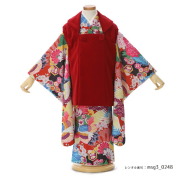 3歳女の子被布着物画像