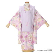 3歳女の子被布着物画像