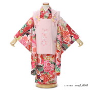 3歳女の子被布着物画像