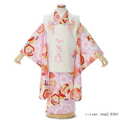 3歳女の子被布着物画像