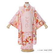 3歳女の子被布着物画像